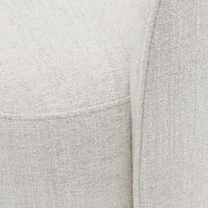 Vig Furniture Modrest Gordon - Elegant Cream Fabric Swivel Dining Chair With Sculptural Design For Modern Spaces Cream  Vgkk-kf-y2176-crm