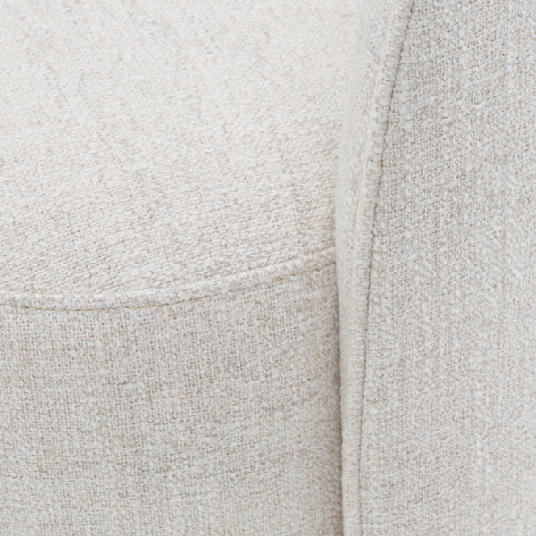 Vig Furniture Modrest Gordon - Elegant Cream Fabric Swivel Dining Chair With Sculptural Design For Modern Spaces Cream  Vgkk-kf-y2176-crm