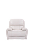 Parker House Parker Living Empire - Verona Ivory Power Recliner Verona Ivory Top Grain Leather with Match (X) MEMP#812PH-VIV