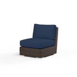 Montecito Armless Club Chair in Spectrum Indigo w/ Self Welt SW2501-AC-48080 Sunset West