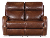 Harlan Zero Gravity PWR Loveseat w/PWR Headrest Brown MS Collection SS734-PHZ2-088 Hooker Furniture