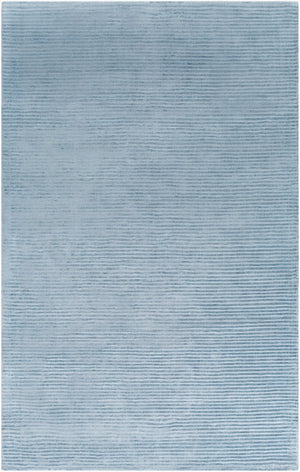 Surya Graphite 2' X 3' Handmade Area Rug - Luxurious Viscose With Modern High/Low Texture For Elegant Spaces Blue Viscose Gph54-23