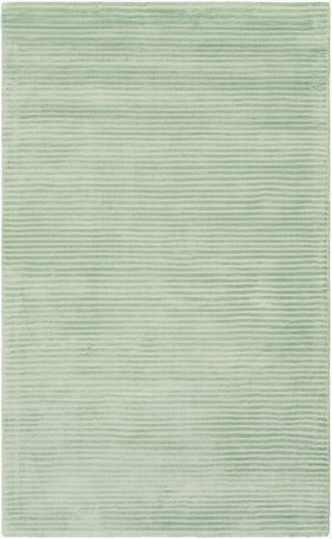 Surya Graphite 2' X 3' Handmade Area Rug - Luxurious Viscose With Modern High/Low Texture For Elegant Spaces Light Sage Viscose Gph55-3353