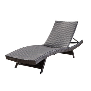 English Elm Christopher Knight Home® - Salem Pe Wicker Chaise Lounge Set - Adjustable, Ergonomic Outdoor Lounges For Poolside Relaxation 52005.00MP2