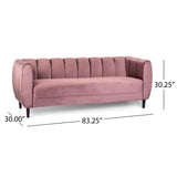 Christopher Knight Home® - Noble House - Miranda Velvet 3-Seater Sofa