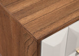 English Elm Steve Silver - Ginny - Nightstand - Dark Brown