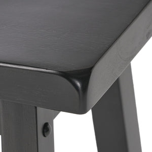 English Elm Pomeroy Saddle Seat Barstool Contoured Counter Height Perch for Kitchen or Home Bar 56484.00