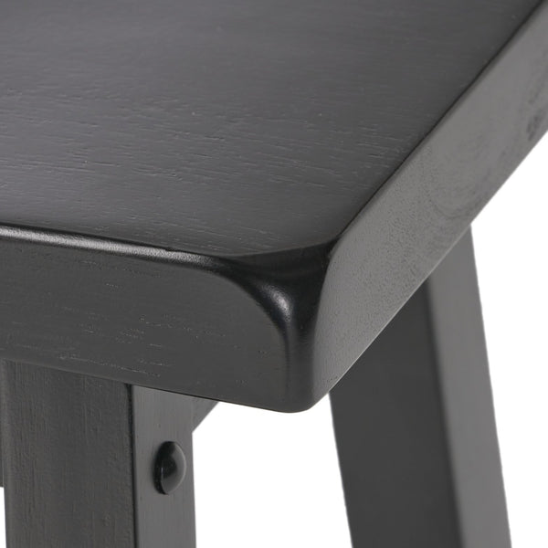 English Elm Pomeroy Saddle Seat Barstool Contoured Counter Height Perch for Kitchen or Home Bar 56484.00