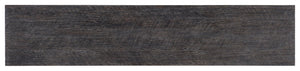 Hooker Furniture Melange Woven-Effect Five Door Credenza With Silver Metal Base, Ventilated Media Storage, 90" 628-85106-96