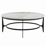 Bernhardt Avondale Round Metal Cocktail Table 470015