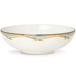 Lenox British Colonial Bamboo Fruit Bowl Brown, WHITE PORCELAIN 762479