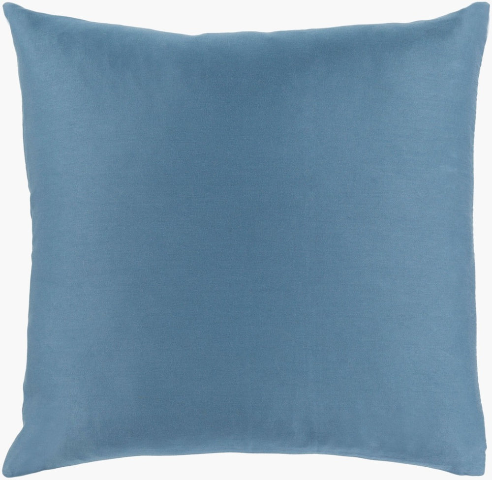 Surya Griffin Cotton Square Accent Pillow Modern Structured Design for Bedroom or Living Room GR001-2020D