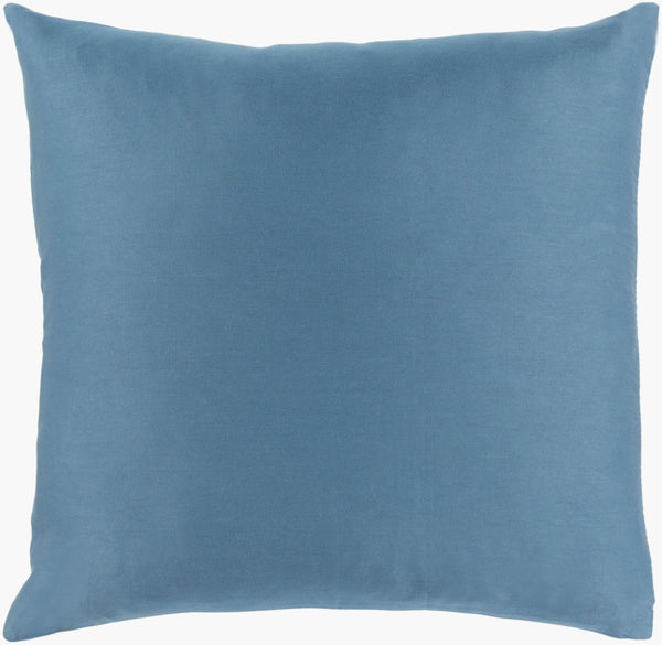 Surya Griffin Cotton Square Accent Pillow Modern Structured Design for Bedroom or Living Room GR001-2020D