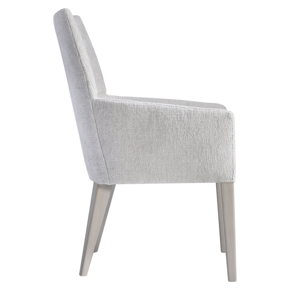 Bernhardt Bernhardt Stratum Arm Chair — Curved Ergonomic Back, Outward Arms, Ash Legs In Mist Finish 325542