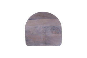 Porter Designs Clement Solid Acacia Wood Bar Stool With Sleek Design And Comfortable Scooped Seat White Wood 07-196-11-2096