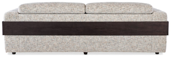 Hooker Furniture Atlas Power Sofa With Dual Power Recline And Headrests, Chenille Upholstery And Ebony Accents 44.00 L x 94.00W x 30.00H SS444-PH25-415