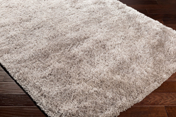 Surya Grizzly 2' X 3' Handwoven Area Rug - Stylish, Plush Polyester Textiles For Modern Home Décor Light Slate Polyester Grizzly10-23
