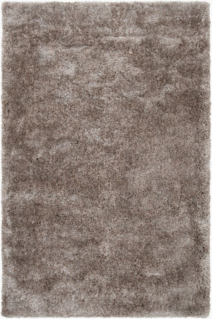 Surya Grizzly 2' X 3' Handwoven Area Rug - Stylish, Plush Polyester Textiles For Modern Home Décor Medium Gray Polyester Grizzly6-23