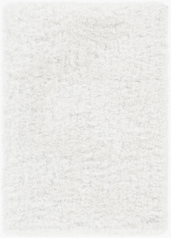 Surya Grizzly 2' X 3' Handwoven Area Rug - Stylish, Plush Polyester Textiles For Modern Home Décor White Polyester Grizzly9-23