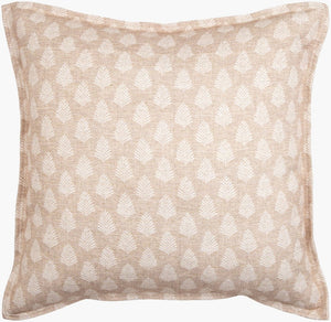 Livabliss Gardner Farmhouse Cottage Square Outdoor Accent Pillow in Woven Polyester Fabric GRR001-1818D