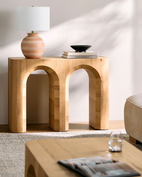 Surya Grayson Slim Minimalist Console Table for Entryway Hallway or Sofa Wall Display GRSN004-304214
