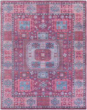 Surya Greta Handmade Wool Rug 2'6" X 8' - Luxurious, Easy-clean, Contemporary Design For Any Space Blue Wool Grt1001-810