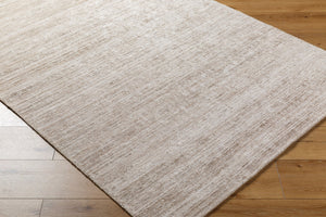 Surya Grandeur Handcrafted 2' X 3' Viscose Rug - Luxurious Medium Pile For Elegant Living Spaces Ivory Viscose Gru2300-23