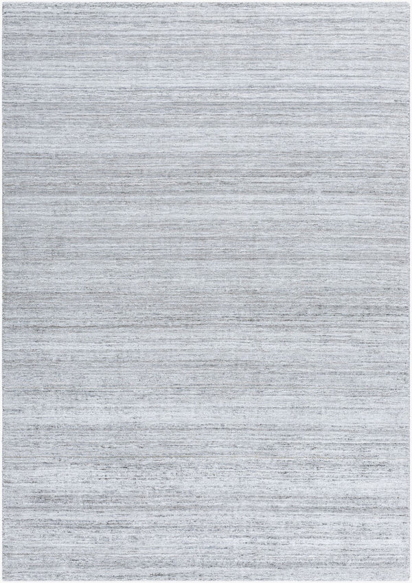 Surya Grandeur Handcrafted 2' X 3' Viscose Rug - Luxurious Medium Pile For Elegant Living Spaces Silver Viscose Gru2301-23