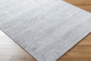 Surya Grandeur Handcrafted 2' X 3' Viscose Rug - Luxurious Medium Pile For Elegant Living Spaces Silver Viscose Gru2301-23