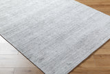 Grandeur GRU-2301 9' x 12' Handmade Rug GRU2301-912  Silver, Light Silver, Metallic - Silver Surya