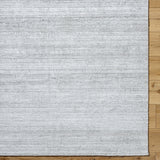 Grandeur GRU-2301 9' x 12' Handmade Rug GRU2301-912  Silver, Light Silver, Metallic - Silver Surya