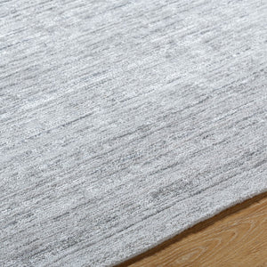 Surya Grandeur Handcrafted 2' X 3' Viscose Rug - Luxurious Medium Pile For Elegant Living Spaces Silver Viscose Gru2301-23