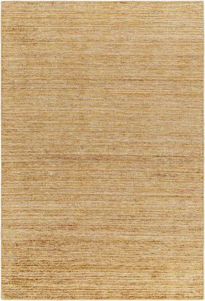 Surya Grandeur Handcrafted 2' X 3' Viscose Rug - Luxurious Medium Pile For Elegant Living Spaces Goldenrod Viscose Gru2303-23