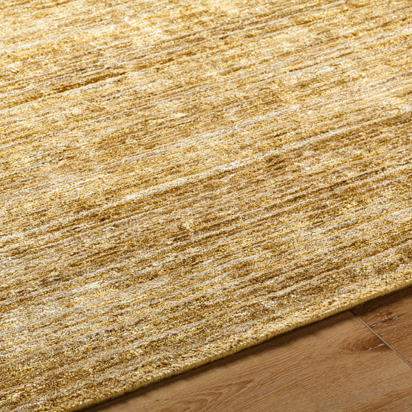 Surya Grandeur Handcrafted 2' X 3' Viscose Rug - Luxurious Medium Pile For Elegant Living Spaces Goldenrod Viscose Gru2303-23