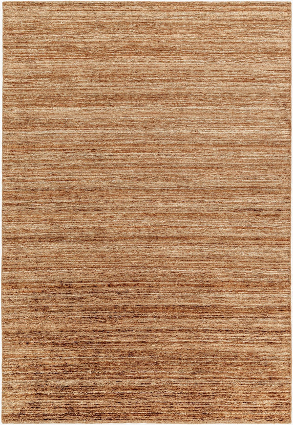 Surya Grandeur Handcrafted 2' X 3' Viscose Rug - Luxurious Medium Pile For Elegant Living Spaces Chestnut Viscose Gru2305-23