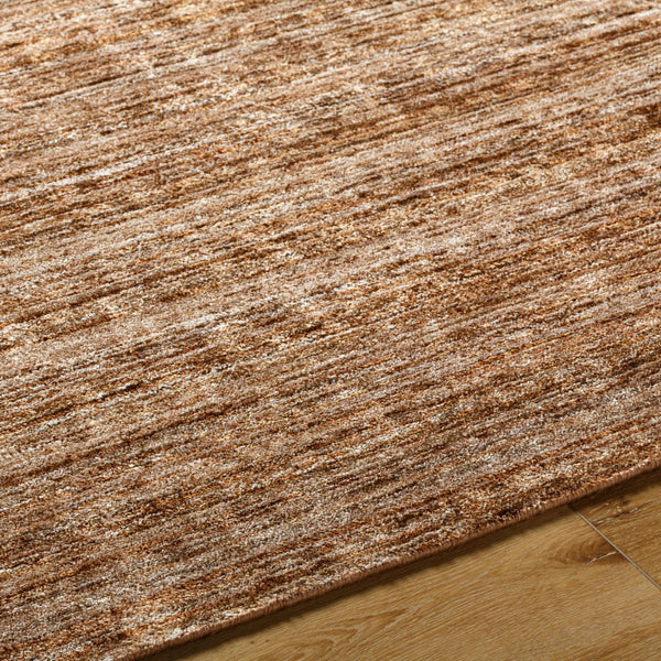 Surya Grandeur Handcrafted 2' X 3' Viscose Rug - Luxurious Medium Pile For Elegant Living Spaces Chestnut Viscose Gru2305-23