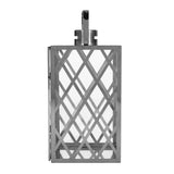 Christopher Knight Home® - Noble House - Ashuelot Outdoor 18" Modern Stainless Steel Lantern