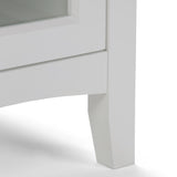 Avington Floor Storage Cabinet Pure White B136P158501 Hearth and Haven