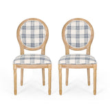 Christopher Knight Home® - Noble House - Phinnaeus French Country Fabric Dining Chairs - Set Of 2