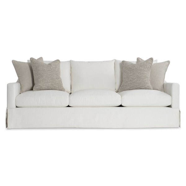 Bernhardt Bernhardt Grace Tailored Fabric Sofa with Down Blend Cushions and Skirted Base P5017D
