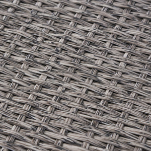 English Elm Puerta Outdoor Woven Rattan Cube Side Table Weather Resistant Patio Accent 61098.00MBK