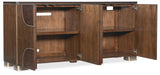 Melange Contours Credenza Dark Wood 628-55076-89 Hooker Furniture