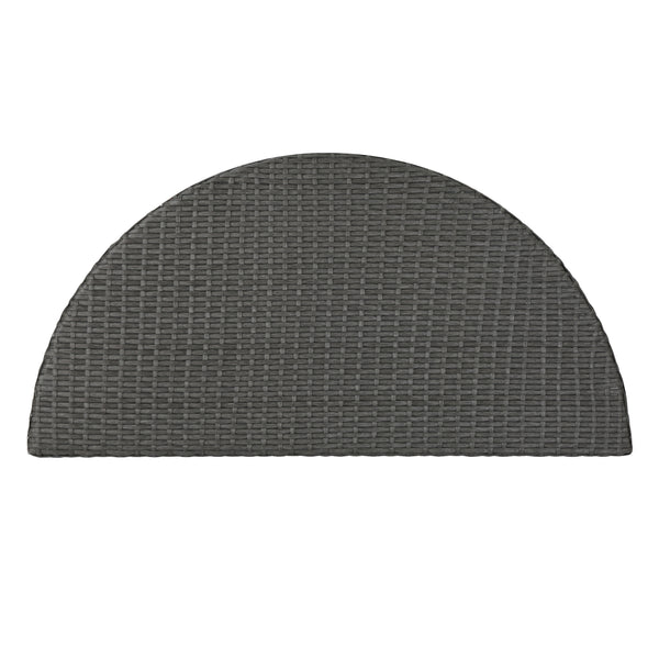 English Elm Christopher Knight Home® - PT LIMON Coffee Table – Stylish Faux Rattan & Iron Frame, No Assembly, 270 lb Capacity, Modern Low Profile Table Grey 54787.00GRY