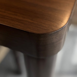 A.R.T. Furniture Verge Rectangular Dining Table – Handcrafted Walnut, Extensible Design, Modern Elegance for Gatherings 337221-1960