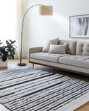 Goteborg GTG-2300 9' x 12' Handmade Rug GTG2300-912  Ivory, Black Surya