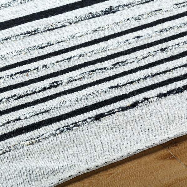 Surya Goteborg Handmade 2' X 3' Rug - Luxurious Wool & Cotton Blend, Easy Care, Elegant Home Decor Piece Ivory Wool,Cotton Gtg2300-23