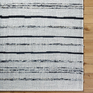 Goteborg GTG-2302 9' x 12' Handmade Rug GTG2302-912  Ivory, Black Surya