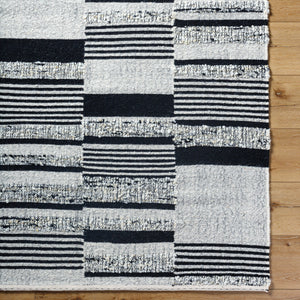 Goteborg GTG-2303 9' x 12' Handmade Rug GTG2303-912  Ivory, Black Surya