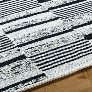 Surya Goteborg Handmade 2' X 3' Rug - Luxurious Wool & Cotton Blend, Easy Care, Elegant Home Decor Piece Ivory Wool,Cotton Gtg2303-23