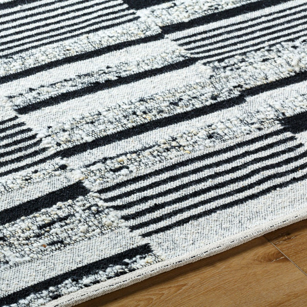 Surya Goteborg Handmade 2' X 3' Rug - Luxurious Wool & Cotton Blend, Easy Care, Elegant Home Decor Piece Ivory Wool,Cotton Gtg2303-23